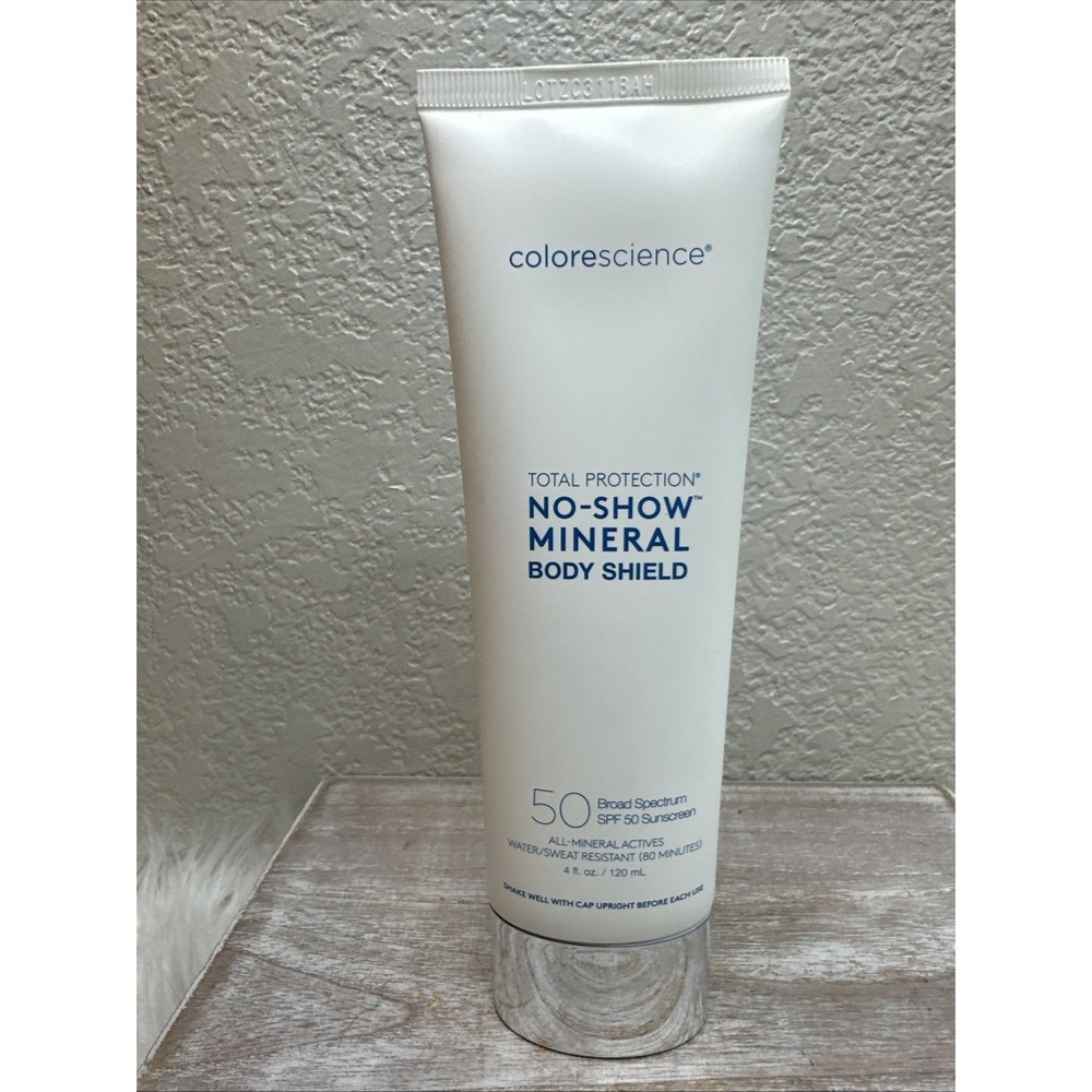 $26 🌙 NEW Colorescience Total Protection No-Show Mineral Body Shield 03/28